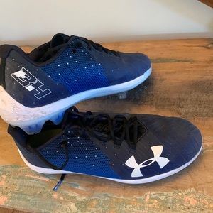 Under armour metal baseball cleats